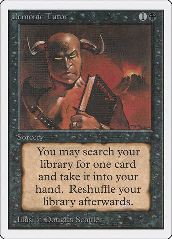 Image for Demonic Tutor [Unlimited Edition]