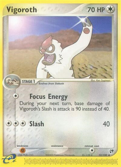 Image for Vigoroth (52/100) [Sandstorm]
