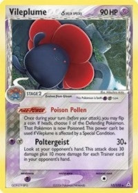 Image for Vileplume (Delta Species) (17/110) [Holon Phantoms]