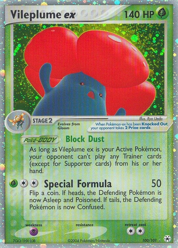 Image for Vileplume ex (100/101) [Hidden Legends]