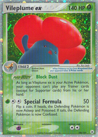 Image for Vileplume ex (100/101) - Pokemon