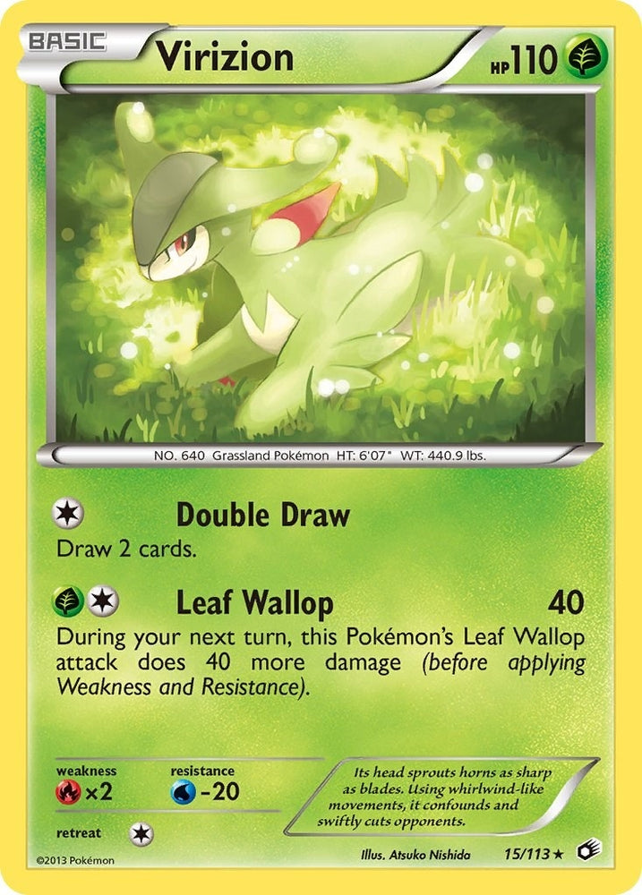 Image for Virizion (15/113) [Legendary Treasures]