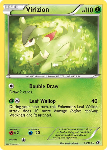 Image for Virizion (15/113) [Legendary Treasures]