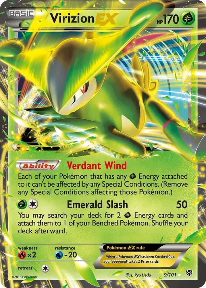 Image for Virizion EX (9/101) [Plasma Blast]