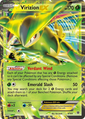 Image for Virizion EX (9/101) [Plasma Blast]