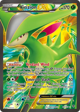 Image for Virizion EX (Full Art) (96/101) [Plasma Blast]