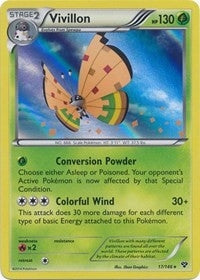 Image for Vivillon (High Plains [Orange]) (17/146) [XY Base Set]
