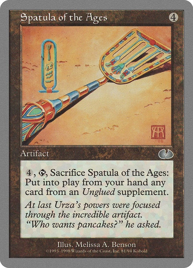Image for Spatula of the Ages (81) - Magic: The Gathering