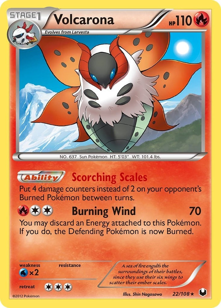 Image for Volcarona (22/108) [Dark Explorers]
