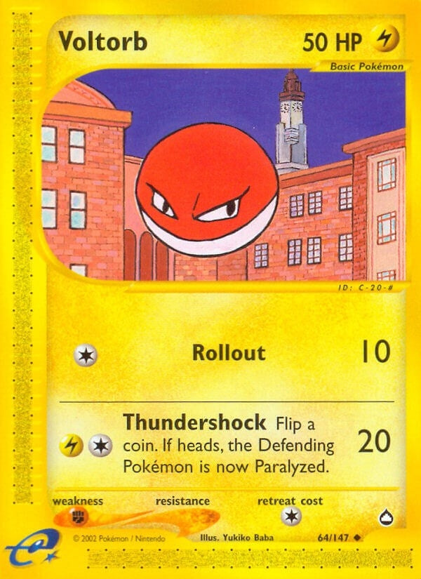Image for Voltorb (64) (064/147) [Aquapolis]