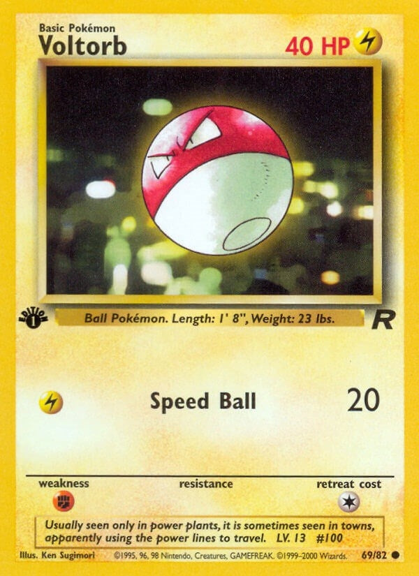 Image for Voltorb (69/82) [Team Rocket]