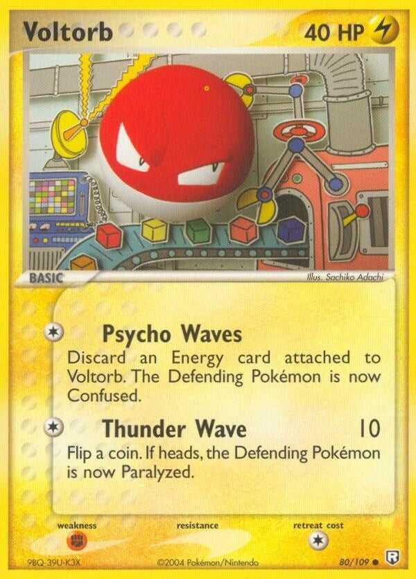 Image for Voltorb (80/109) [Team Rocket Returns]