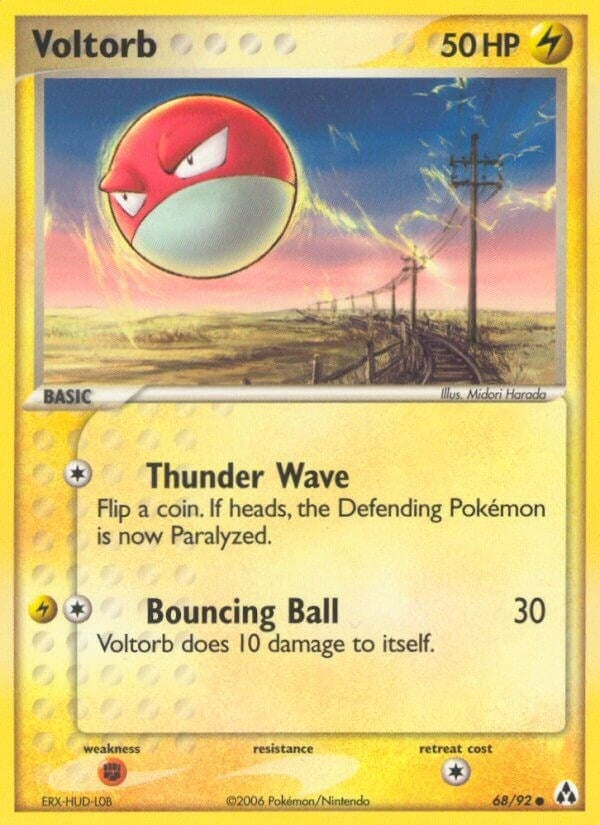 Image for Voltorb (68/92) [Legend Maker]
