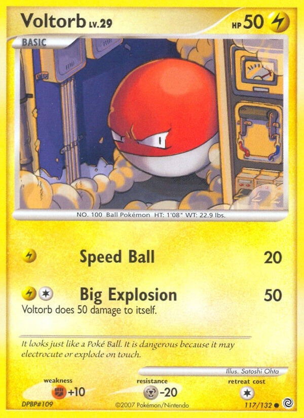 Image for Voltorb (117/132) [Secret Wonders]