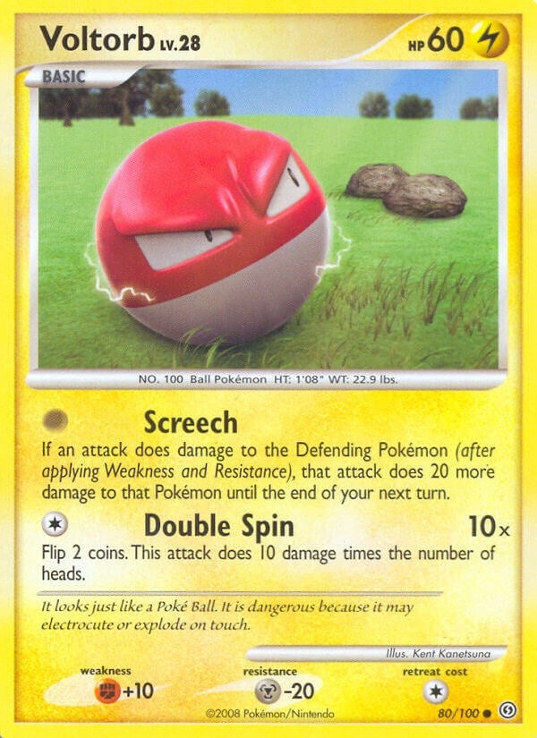Image for Voltorb (80) (80/100) [Stormfront]