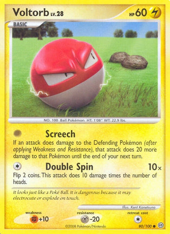 Image for Voltorb (80) (80/100) [Stormfront]