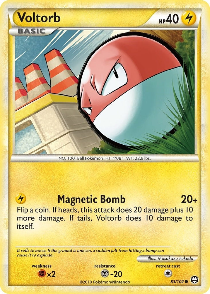 Image for Voltorb (83/102) [Triumphant]