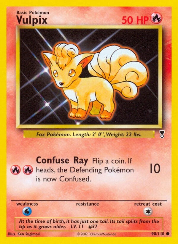Image for Vulpix (098/110) [Legendary Collection]
