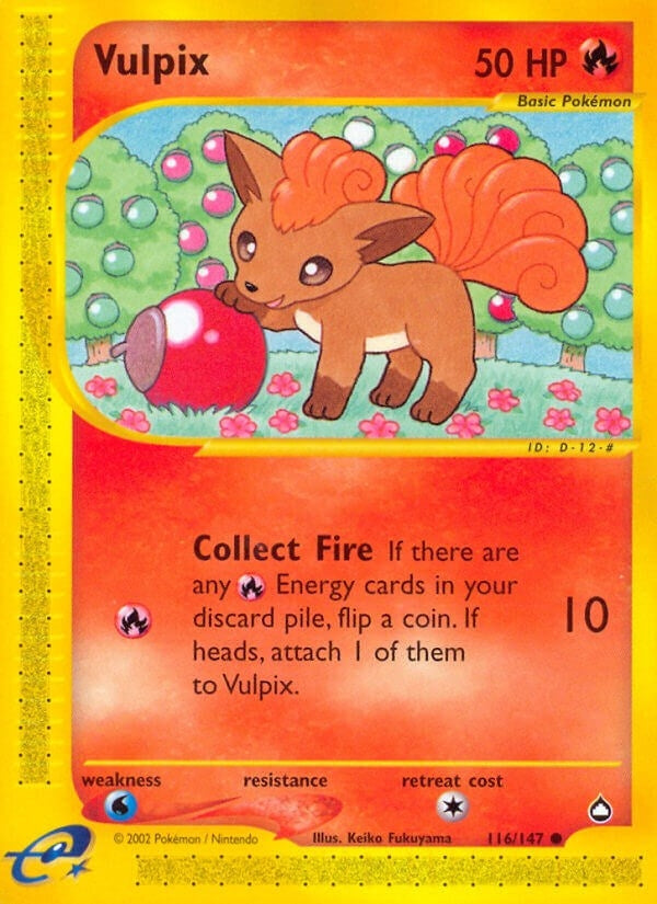 Image for Vulpix (116/147) [Aquapolis]