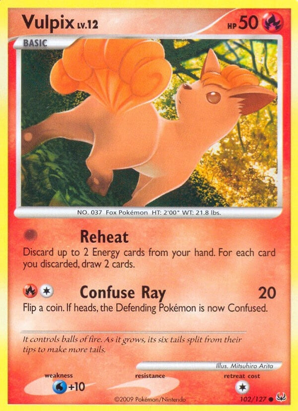 Image for Vulpix (102/127) [Platinum]