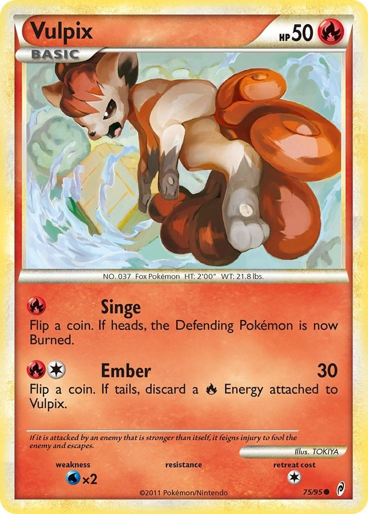 Image for Vulpix (75/95) [Call of Legends]