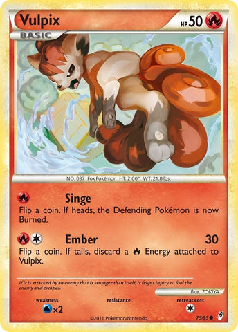 Image for Vulpix (75/95) [Call of Legends]