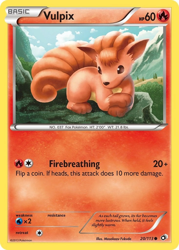 Image for Vulpix (20/113) [Legendary Treasures]