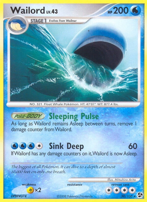Image for Wailord (30/106) [Great Encounters]