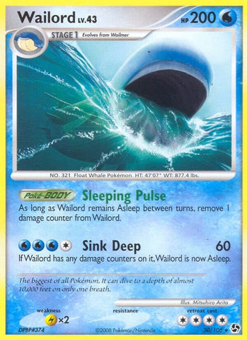 Image for Wailord (30/106) [Great Encounters]