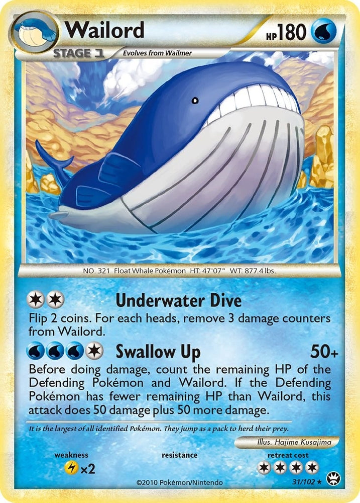 Image for Wailord (31/102) [Triumphant]