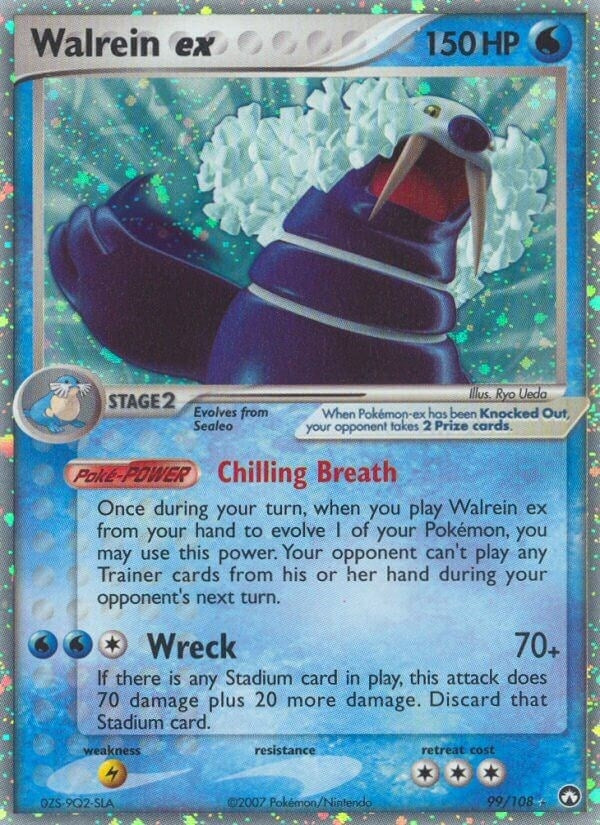 Image for Walrein ex (99/108) [Power Keepers]