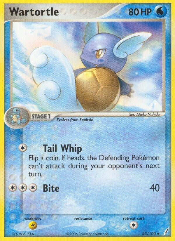 Image for Wartortle (43/100) [Crystal Guardians]