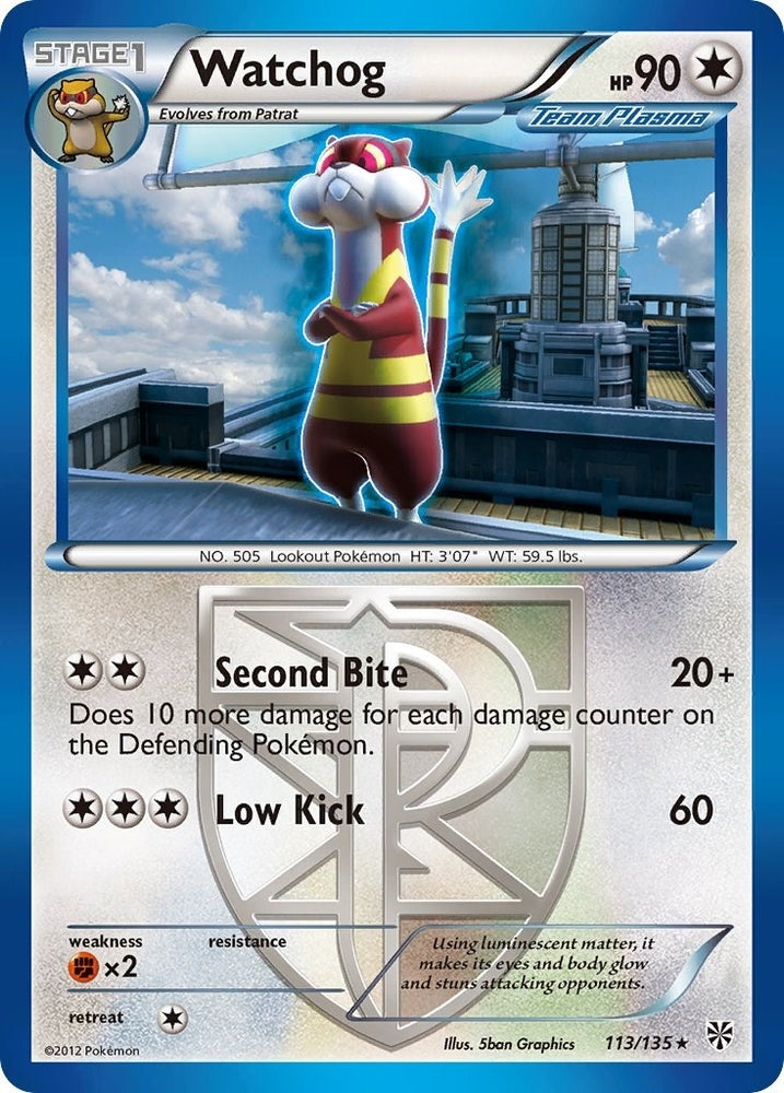 Image for Watchog (Team Plasma) (113) (113/135) [Plasma Storm]