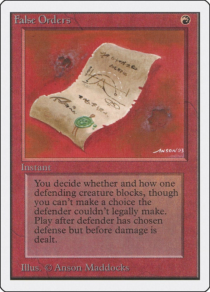 Image for False Orders [Unlimited Edition]