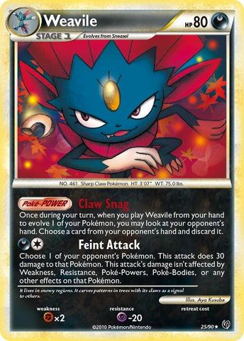 Image for Weavile (25/90) [Undaunted]