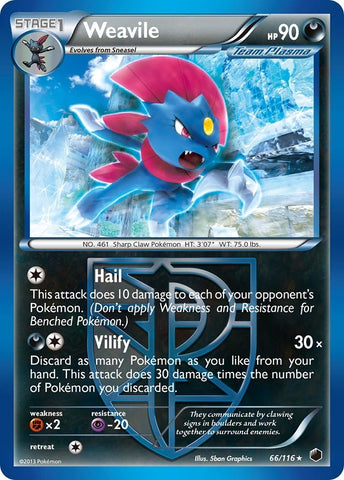 Image for Weavile (Team Plasma) (66/116) [Plasma Freeze]