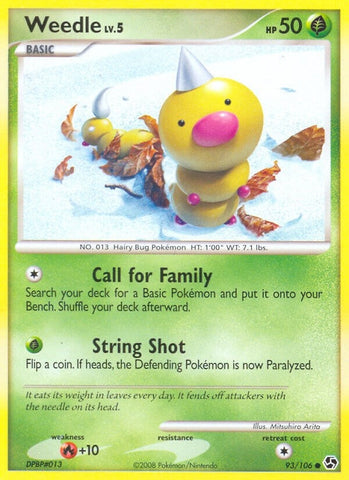 Image for Weedle (93/106) - Pokemon