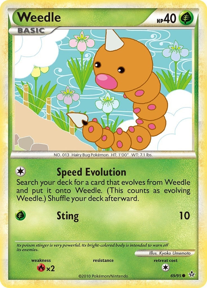 Image for Weedle (69/95) [Unleashed]
