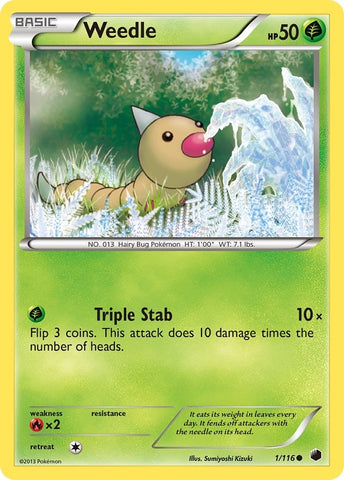 Image for Weedle (1/116) [Plasma Freeze]