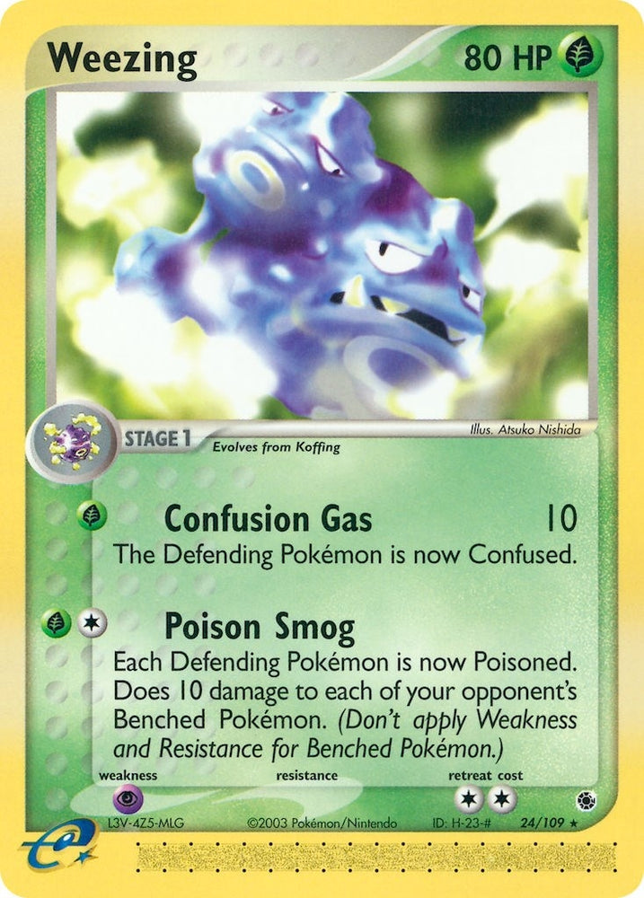 Image for Weezing (24/109) [Ruby and Sapphire]