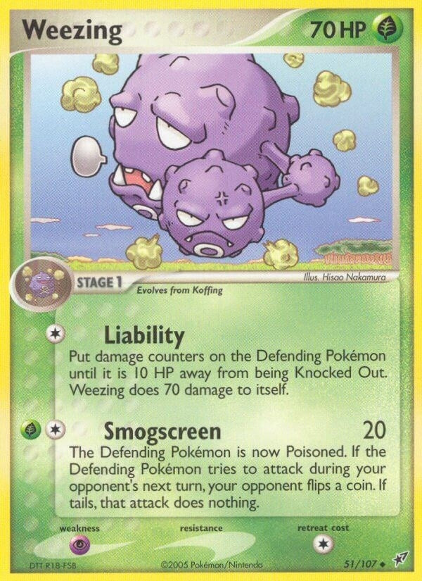 Image for Weezing (51/107) [Deoxys]