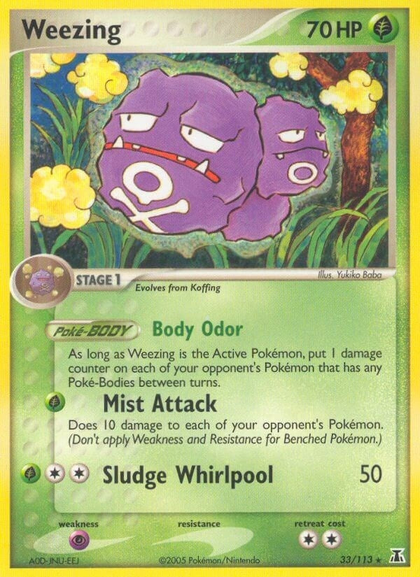 Image for Weezing (33/113) [Delta Species]