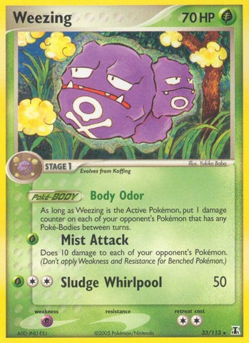 Image for Weezing (33/113) [Delta Species]