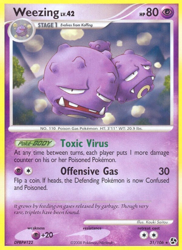 Image for Weezing (31/106) [Great Encounters]