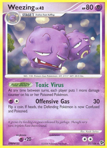 Image for Weezing (31/106) [Great Encounters]