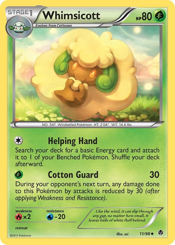 Image for Whimsicott (11) (11/98) [Emerging Powers]