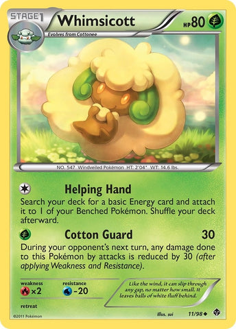 Image for Whimsicott (11) (11/98) [Emerging Powers]