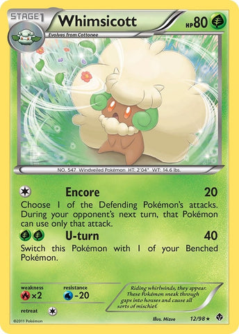 Image for Whimsicott (12) (12/98) [Emerging Powers]