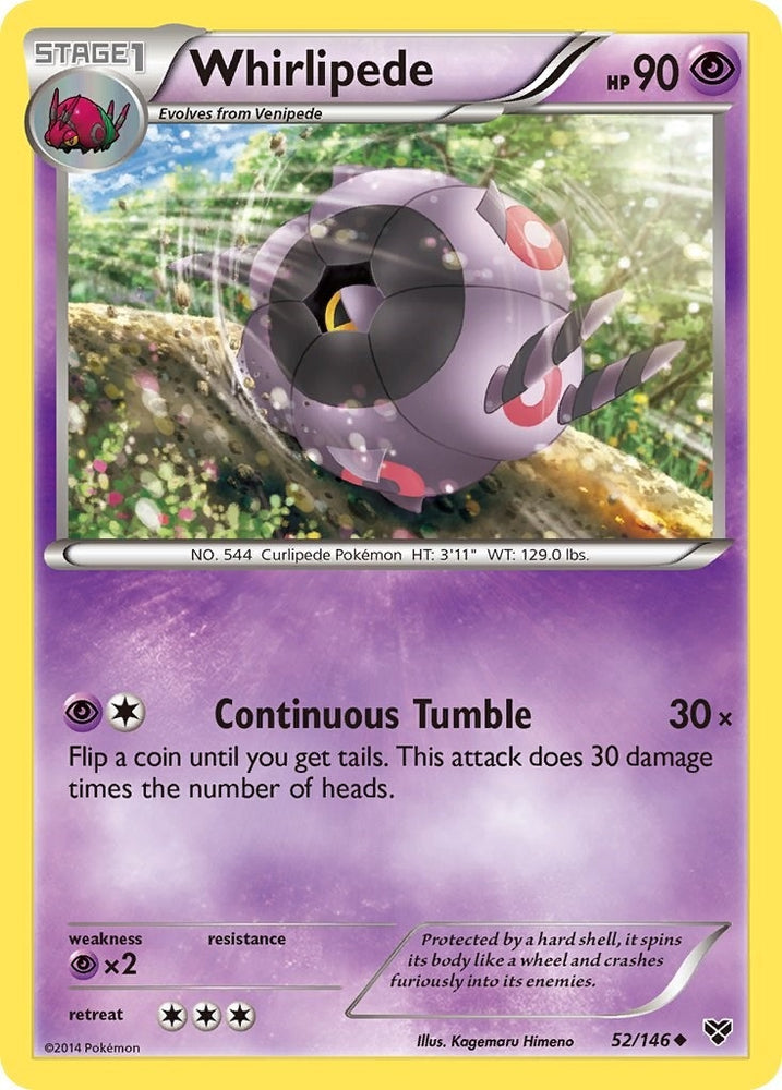 Image for Whirlipede (52/146) [XY Base Set]