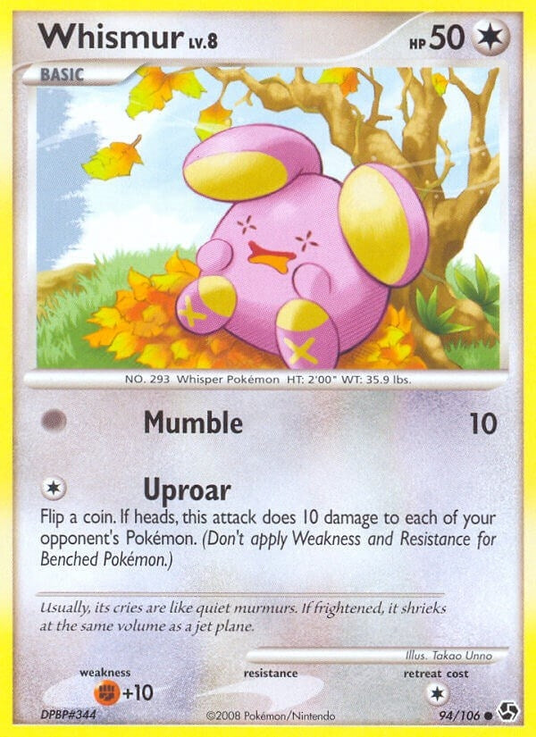 Image for Whismur (94/106) [Great Encounters]